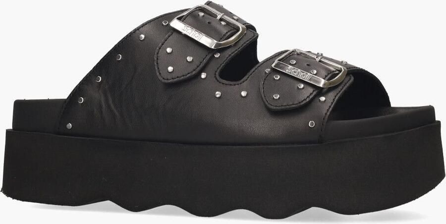 Scholl Zwart Heather Slippers Zwart F32305 - Foto 3