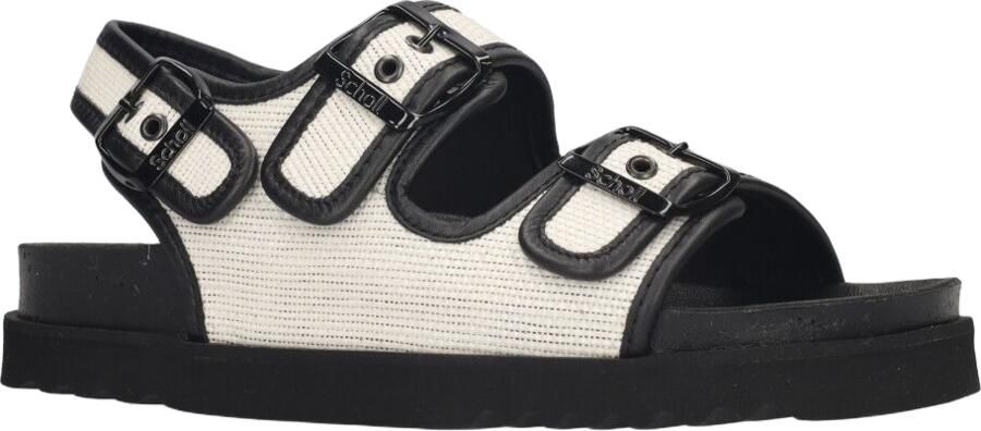 Scholl Juliette Sandaal Wit Zwart - Foto 4