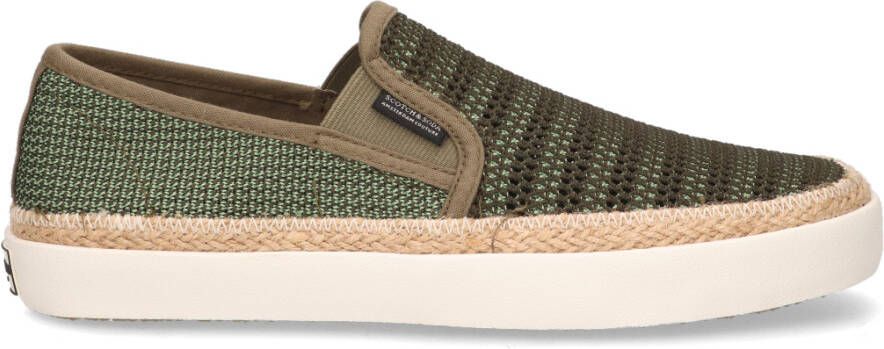 SCOTCH & SODA Instappers Heren Izomi Slip On Shoe Maat: 45 Materiaal: Textiel Kleur: Groen - Foto 3