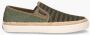 Scotch & Soda izomi 6a espadrilles heren groen s744 army green stof - Thumbnail 1