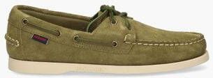 Sebago Docksides Portland Flesh Out Groen