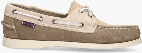 Sebago Bootschoen Heren Portland Jib Sage Taupe Taupe - Foto 3