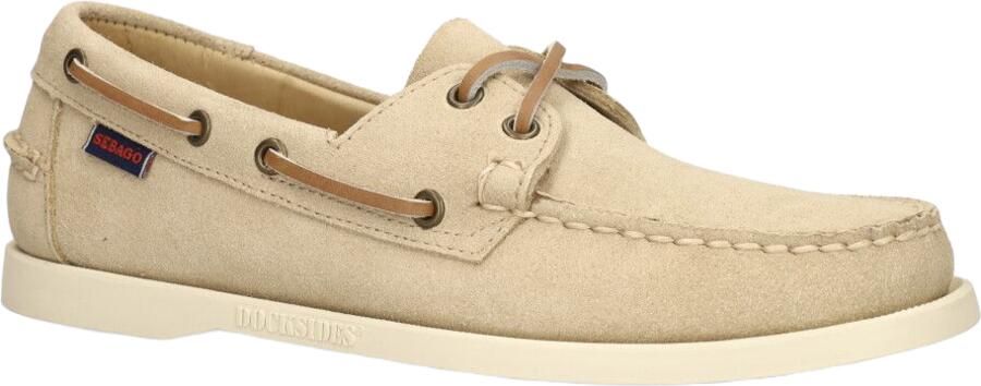 Sebago Bekijk hier de Flesh Out 906 BEIGE CAMEL van by SHUZ veterschoenen heren 906 BEIGE CAMEL Suede - Foto 11