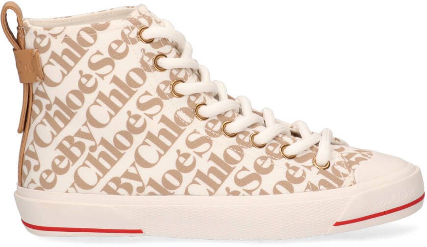 See by Chloé Aryana veter-up sneakers Wit Dames - Foto 3