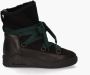 Serafini Moon ZV Zwart Dames Veterboots - Thumbnail 2