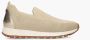 Rapid soul Mindy Beige Gold Sneakers slip-on-sneakers - Thumbnail 1