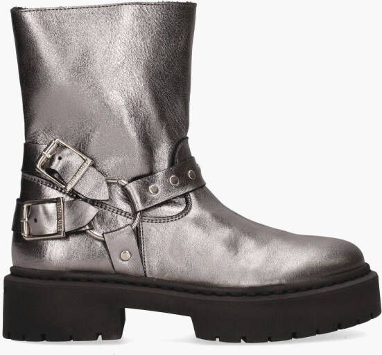 STEVE MADDEN Enkellaarsjes 'Garoche' zilvergrijs