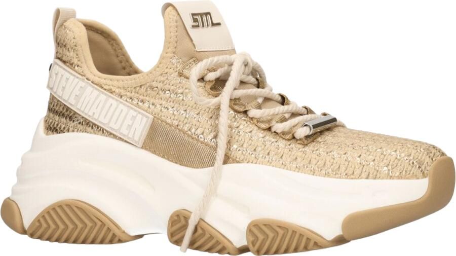 STEVE MADDEN Project bronze gold Brons Nylon Lage sneakers Dames - Foto 3