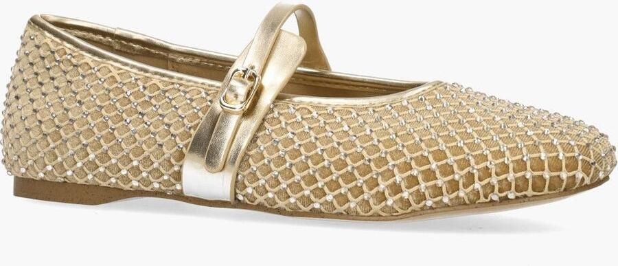 Steve Madden Rejoice-R ballerina's met strass steentjes goud - Foto 6