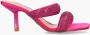 Steve Madden Top Notch muiltjes met strass roze - Thumbnail 3