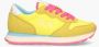 Sun68 Ally Solid Nylon Lage sneakers Geel - Thumbnail 4