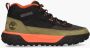 Timberland Greenstride Motion 6 Hiking Boot Zwart Groen - Thumbnail 2