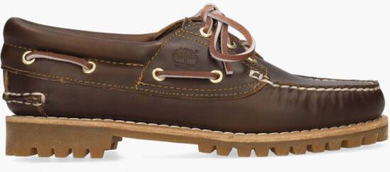 Timberland Noreen 3-Eye Lug Boat Shoe Donkerbruin