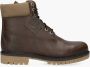 Timberland Bordeaux Rode Leren Waterdichte Laarzen Red Heren - Thumbnail 7