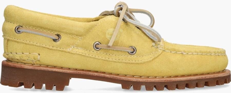 Timberland Noreen 3-Eye Lug Boat Shoe Geel