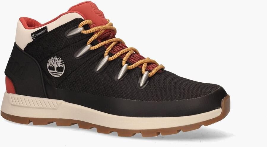 Timberland Zwarte Laarzen met Stoffen Voering en Rubberen Zool Zwart Heren - Foto 5