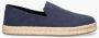 TOMS Instappers Heren Santiago Heren Maat: 39 Materiaal: Canvas Kleur: Blauw - Thumbnail 3