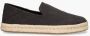 TOMS Santiago espadrille Zwart Katoen Espadrilles Heren - Thumbnail 1