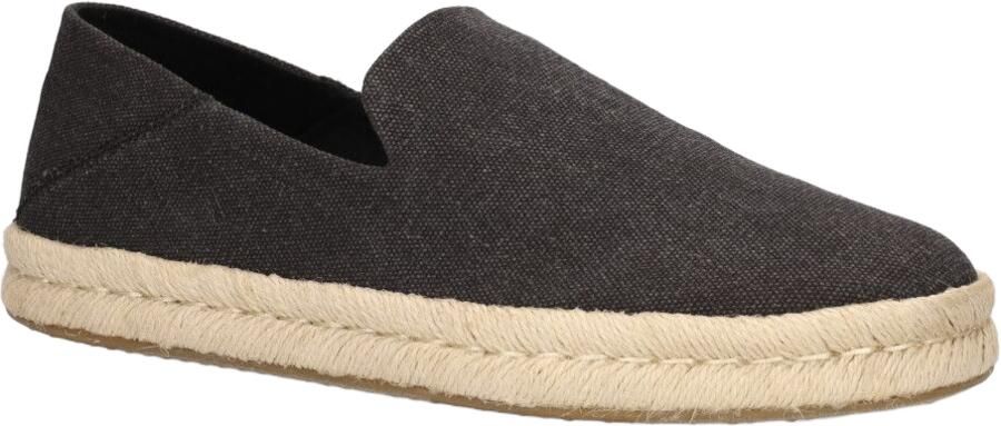TOMS Instappers Heren Santiago Heren Maat: 44 5 Materiaal: Canvas Kleur: Zwart - Foto 5
