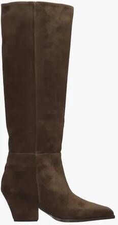TORAL Hoge Laarzen Dames Dakota Maat: 40 Materiaal: Suède Kleur: Bruin - Foto 5