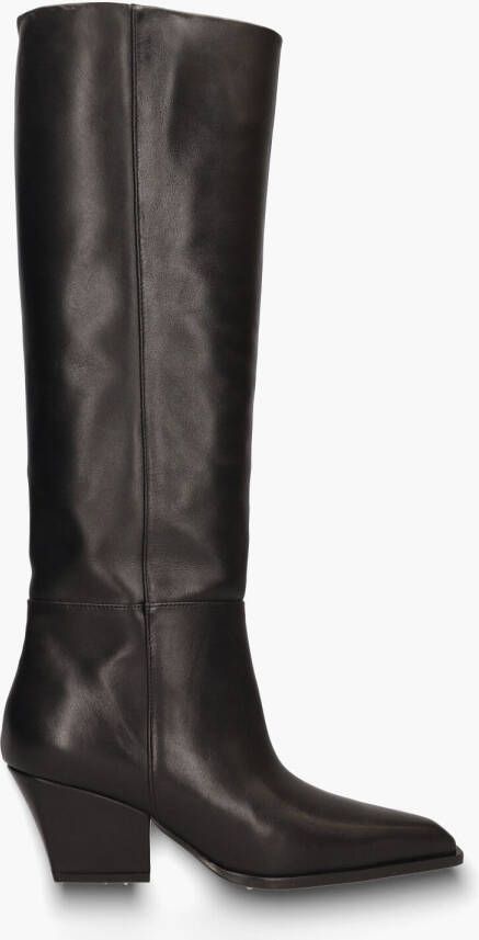 TORAL Hoge Laarzen Dames Dakota Maat: 38 Materiaal: Leer Kleur: Zwart - Foto 6