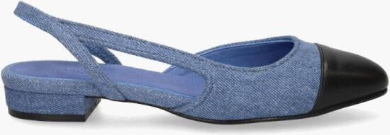 TORAL Slingbacks Dames Luisa Maat: 38 Materiaal: Leer Kleur: Blauw - Foto 3