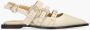 TORAL Slingbacks Dames Madison Maat: 39 Materiaal: Leer Kleur: Wit - Thumbnail 3