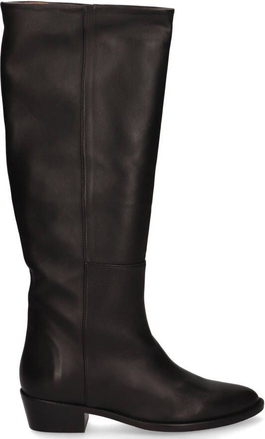 Toral Lederen kniehoge laarzen Zwart Dames - Foto 4