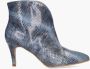TORAL Enkellaarsjes Dames 12804 Maat: 39 Materiaal: Leer Kleur: Blauw - Thumbnail 3