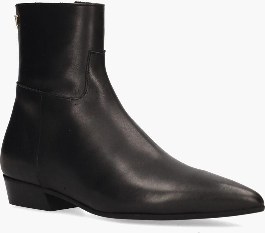 TORAL Enkellaarsjes Dames Belinda Maat: 38 Materiaal: Leer Kleur: Zwart - Foto 4