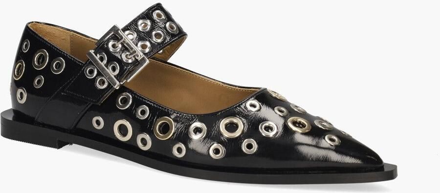 TORAL Ballerina Dames Cher Maat: 38 Materiaal: Lakleer Kleur: Zwart - Foto 3