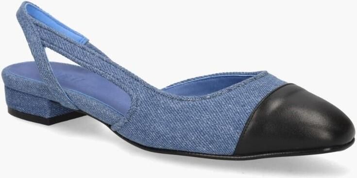 TORAL Slingbacks Dames Luisa Maat: 38 Materiaal: Leer Kleur: Blauw - Foto 2