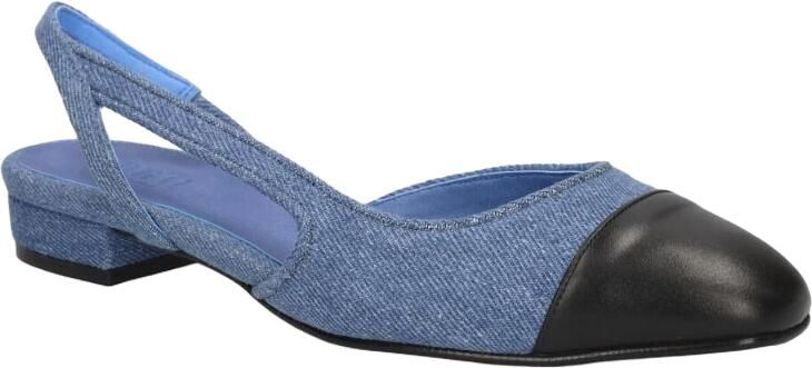 TORAL Slingbacks Dames Luisa Maat: 38 Materiaal: Leer Kleur: Blauw - Foto 5
