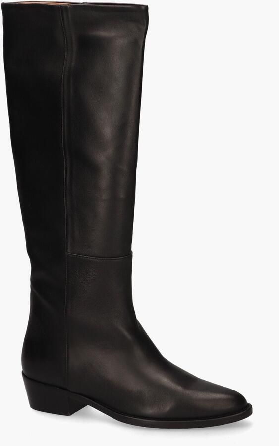 Toral Lederen kniehoge laarzen Zwart Dames - Foto 4