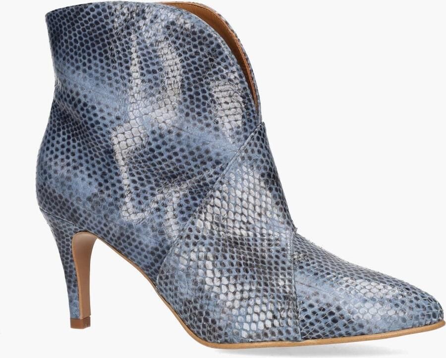 TORAL Enkellaarsjes Dames 12804 Maat: 41 Materiaal: Leer Kleur: Blauw - Foto 3