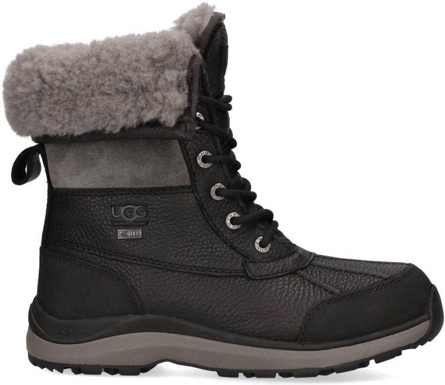 Ugg Adirondack III Laarzen voor Koud Weer voor Dames in Black | Leder - Foto 4