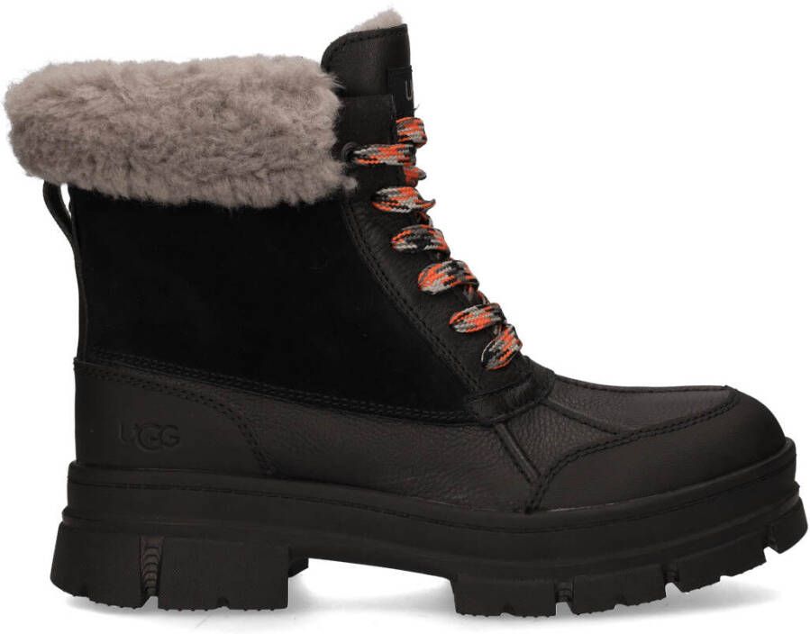 Ugg Leren enkellaarzen 'Ashton Addie' Black Dames - Foto 2