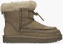 UGG Vachtlaarzen Dames Classic Mini Alpine Maat: 37 Materiaal: Suède Kleur: Bruin - Thumbnail 1