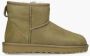 UGG Vrouwen Suède Enkellaarsjes Laarzen Damesschoenen 1016222 Groen - Thumbnail 2