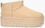 Ugg Classic Ultra Mini Platform Boots zand 1135092 DRI Beige Dames - Thumbnail 2