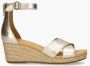 Ugg Eugenia Sandalen voor Dames in Pale Gold Metallic - Thumbnail 2