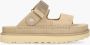 UGG Slippers Dames W Goldenstar Glide Maat: 40 Materiaal: Suède Kleur: Beige - Thumbnail 1