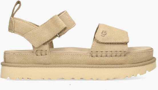 UGG Dames W Goldenstar Maat: 38 Materiaal: Suède Kleur: Beige