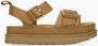 UGG Dames W Goldenstar Villa Maat: 41 Materiaal: Nubuck Kleur: Cognac - Thumbnail 1