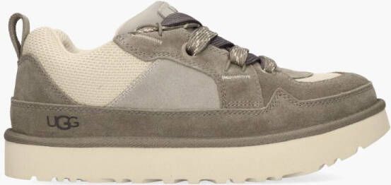 UGG Lage Sneakers Heren M Lo Lowmel Suède Taupe