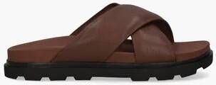 Ugg Slippers met brede riempjes model 'CAPITOLA CROSS SLIDE'