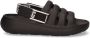Ugg Flat Sandals MIINTO 3a1f7d76855bb4348be2 Zwart Dames - Thumbnail 3