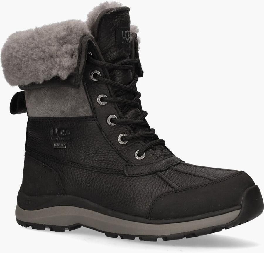 Ugg Adirondack III Laarzen voor Koud Weer voor Dames in Black | Leder - Foto 5