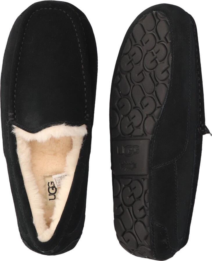 UGG Pantoffels Heren Ascot Maat: 49 5 Materiaal: Suède Kleur: Zwart - Foto 4