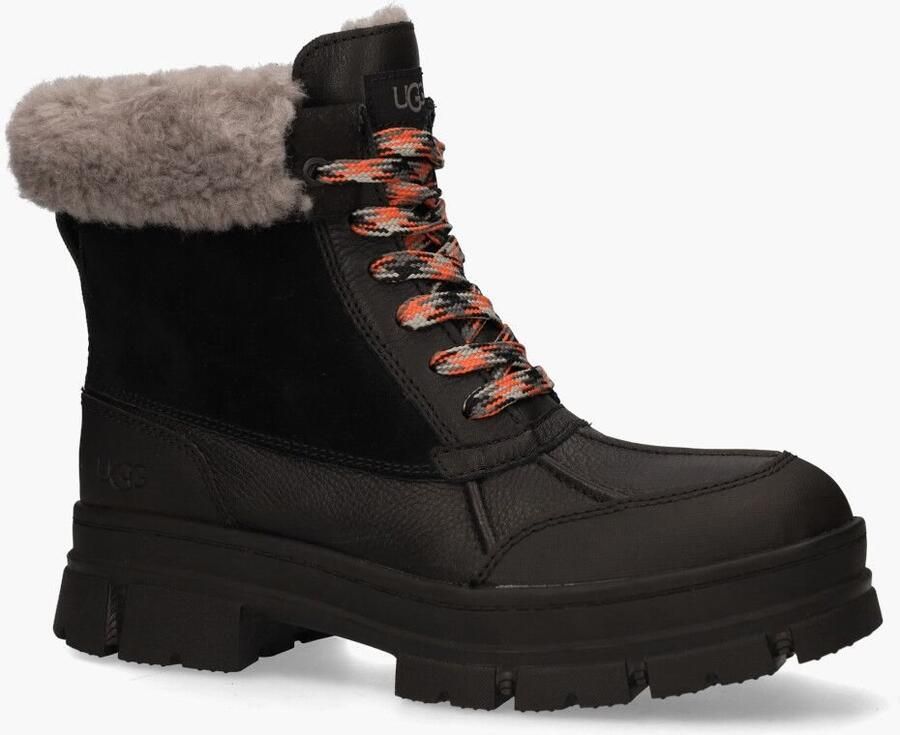 Ugg Leren enkellaarzen 'Ashton Addie' Black Dames - Foto 2